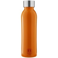 photo B Bottles Twin – Glossy Orange – 500 ml – Doppelwandige Thermoflasche aus 18/10 Edelstahl 1